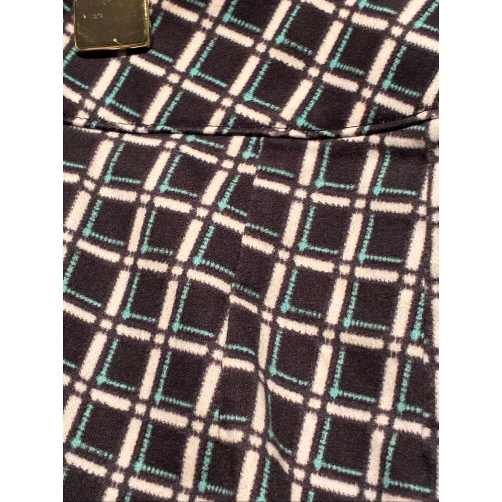 St. John St.John Window Pane Plaid Pants Emma Luxury Collection Size 10 - Picture 12 of 14